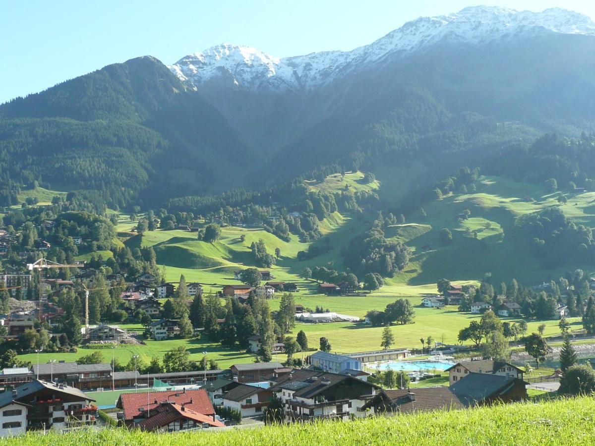 Appartement In Hus Signal Met Prachtig Uitzicht Op De Bergen Klosters Εξωτερικό φωτογραφία